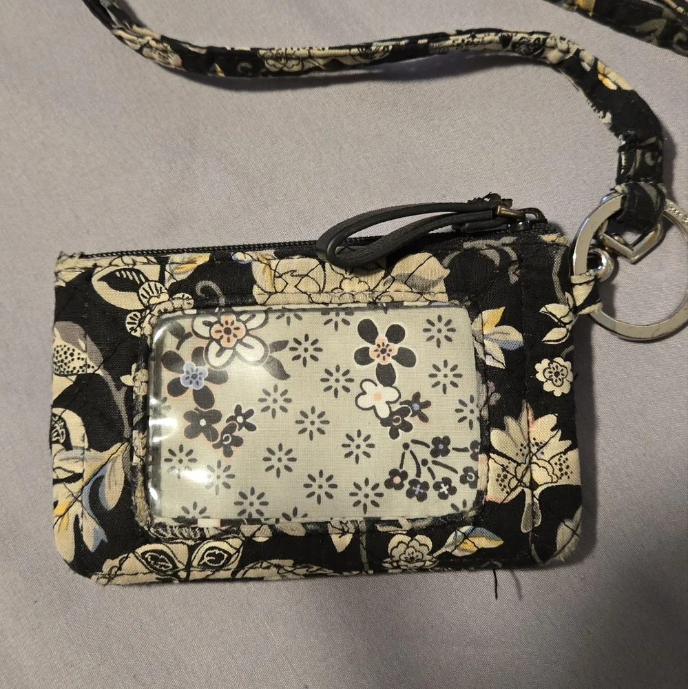 Vera Bradley Floral ID Holder with Lanyard - Picture 3 of 7